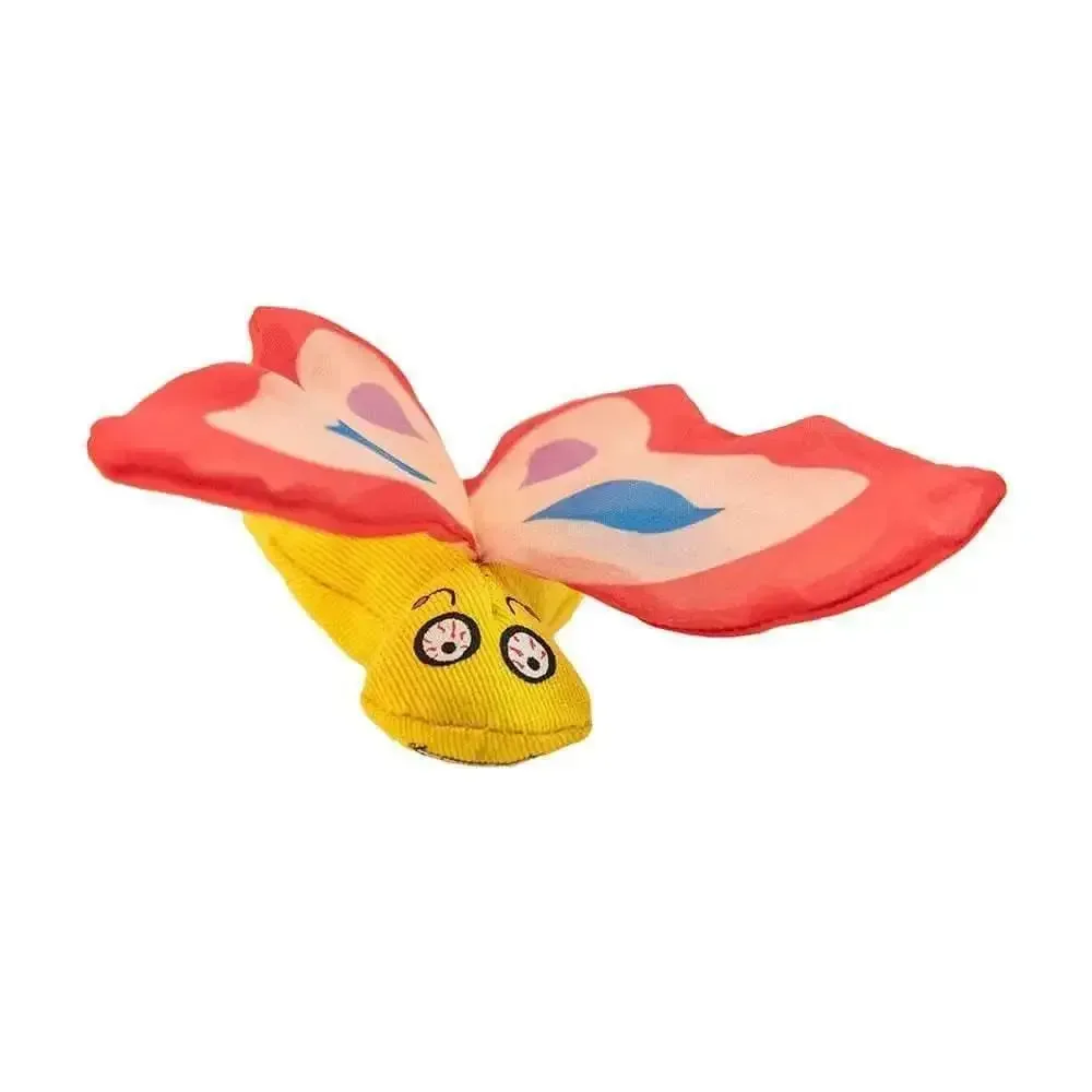 Ducky World Yeowww!® Butterflies Cat Toys Red Color