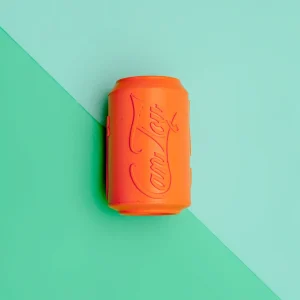 Durable Can Toy in Orange (Small) <>