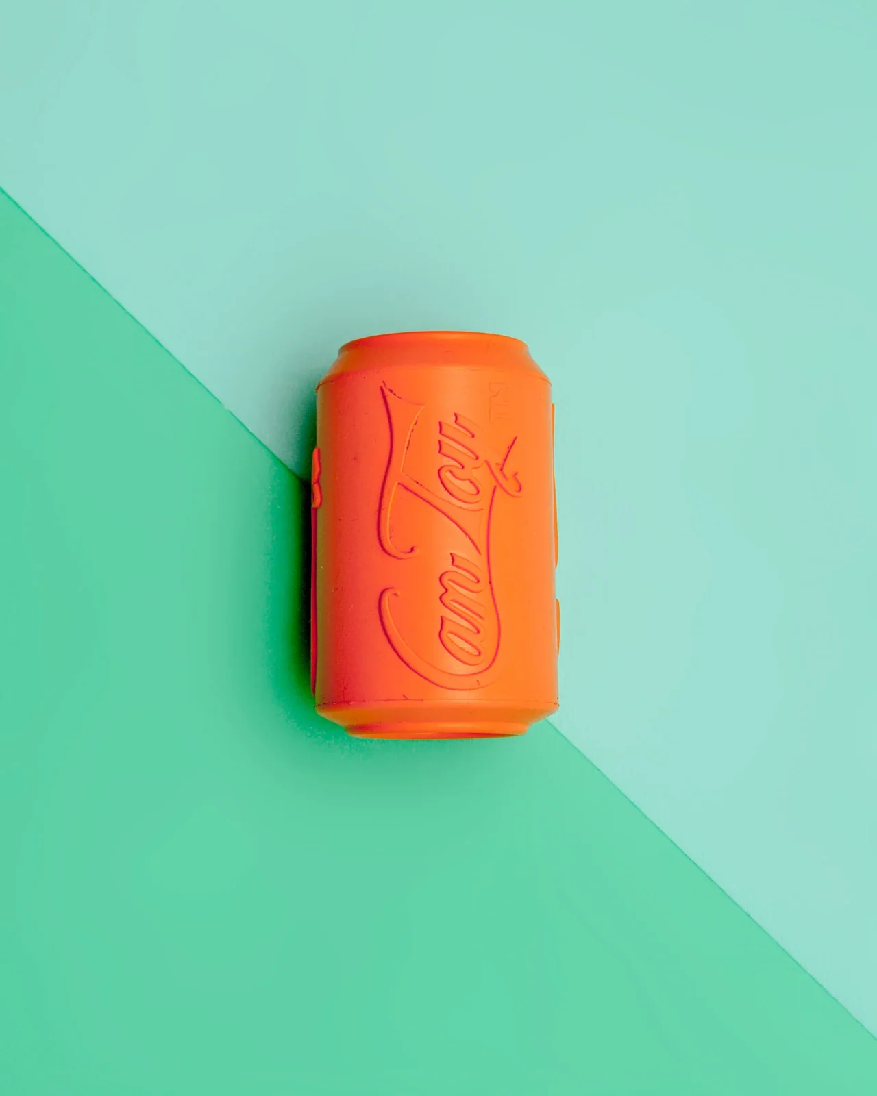 Durable Can Toy in Orange (Small) <>