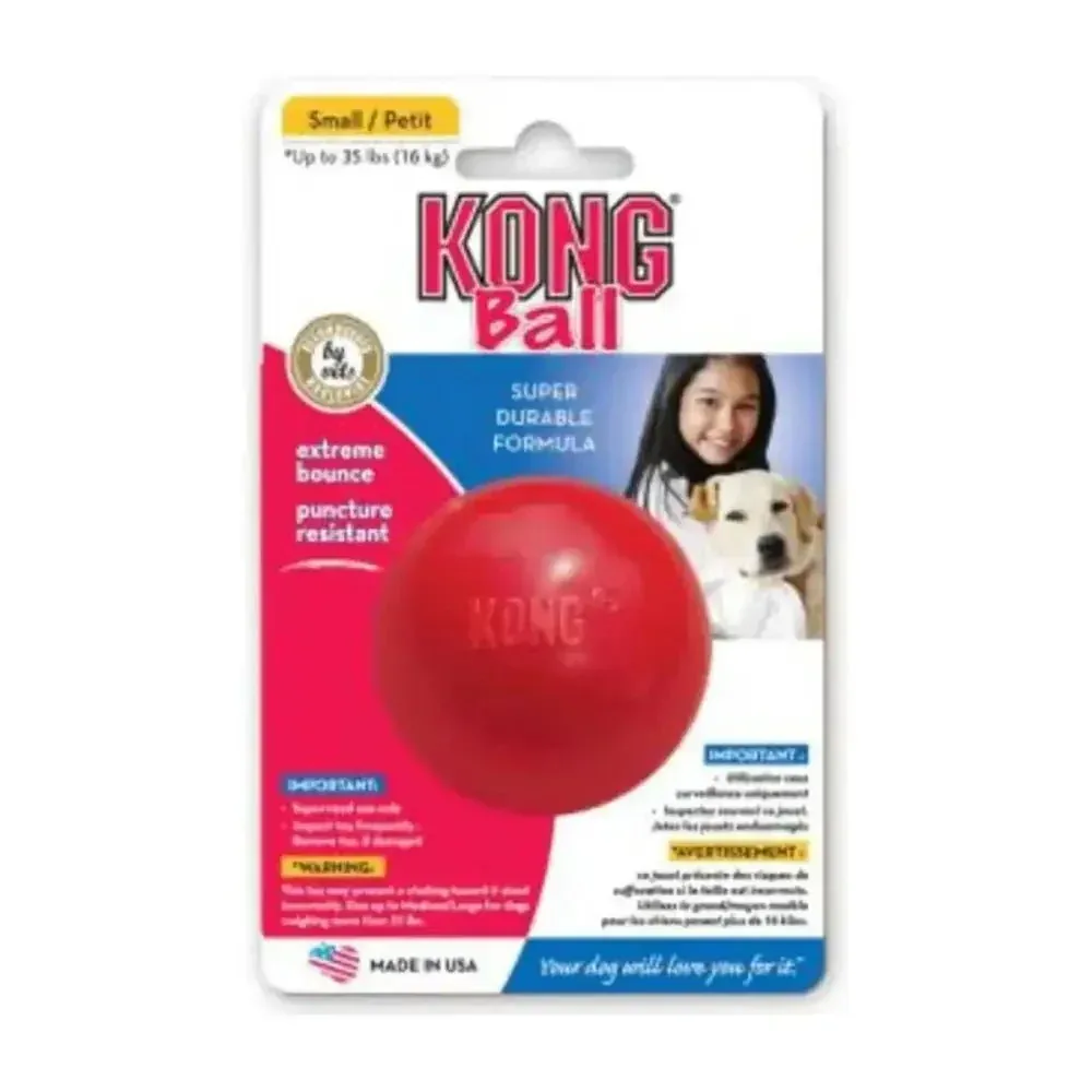 Durable KONG Ball Dog Toy – Unleash Endless Fun for Your Furry Friend