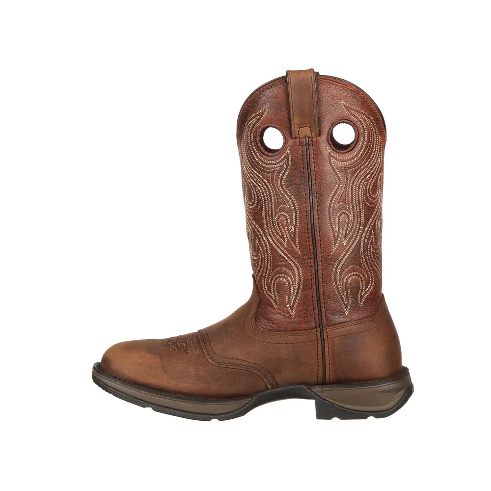 Durango Boots Men's Rebel Bark Brown Vamp 12in Dusk Velocity Top - Image 2