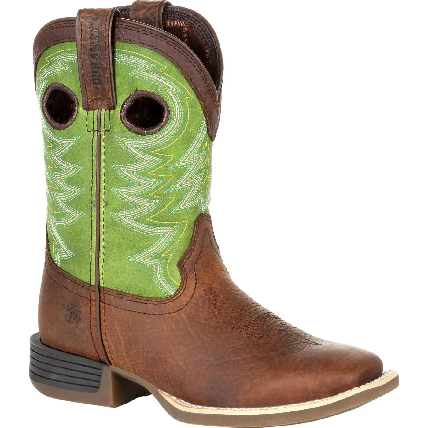 Durango Boots Youth Lil Rebel Pro Lime Boot
