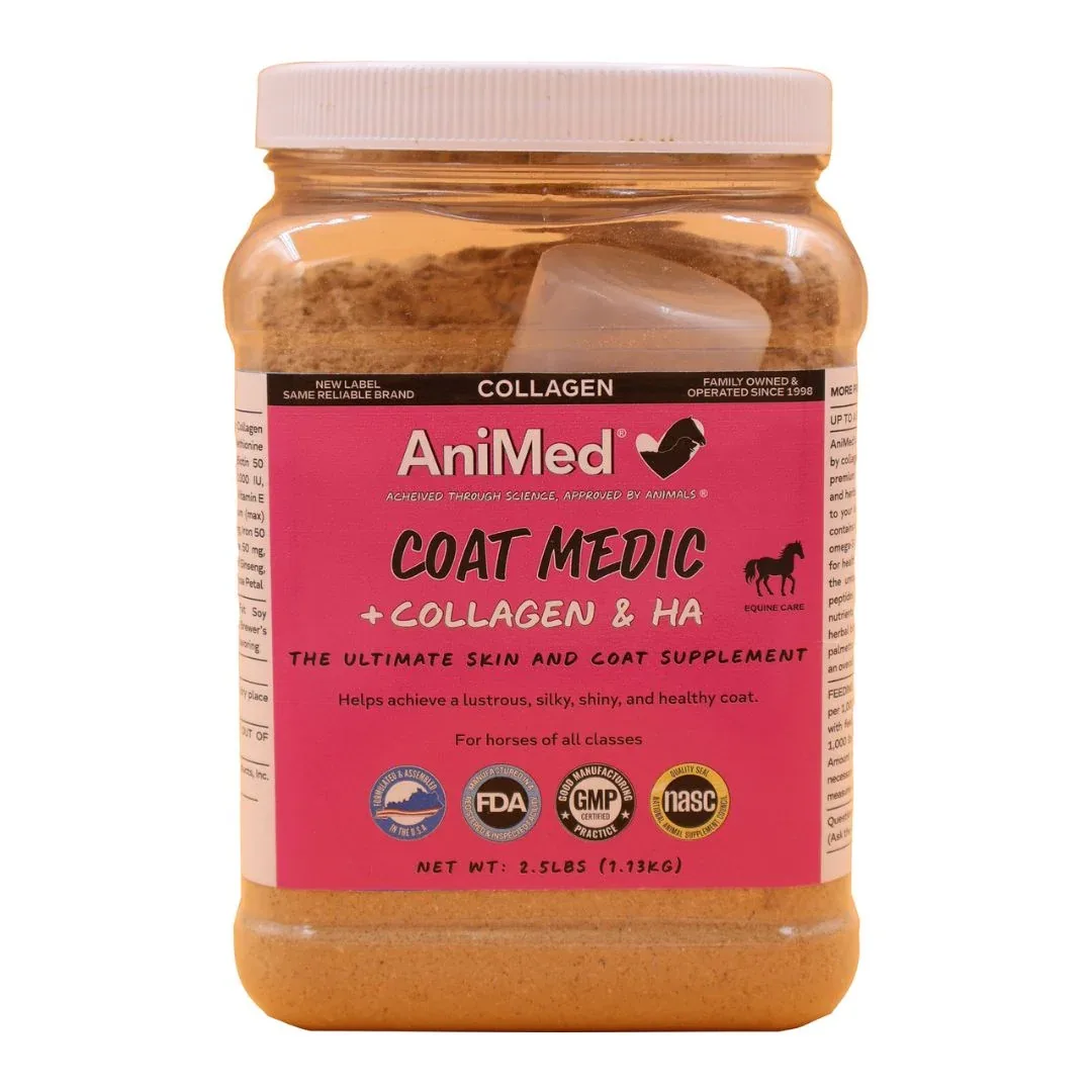 Durvet Coat Medic with Collagen and HA 2.5lb - Image 2