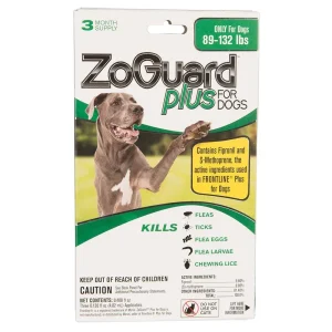 Durvet Zoguard Plus for Dogs 89-132lb