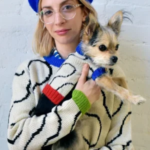 DUSEN DUSEN | Ivory Arc Dog Sweater
