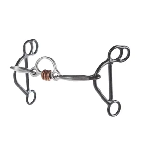 Dutton Bits 3-Piece Floating Copper Wire Gag Bit