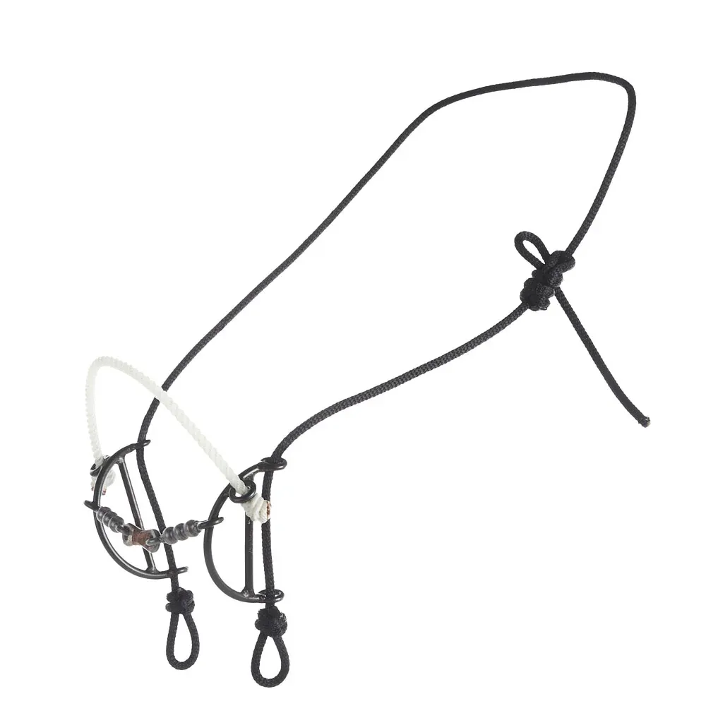 Dutton Bits Dogbone Snaffle with Solid Bead Mouthpiece Sliding Gag