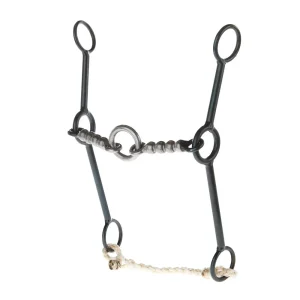 Dutton Bits Lifesaver Gag Bit with Solid Bead Mouthpiece