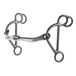 Dutton Bits Two-Piece Smooth Snaffle Gag Bit