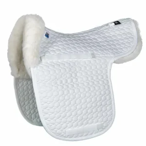 E.A. Mattes Platinum Dressage Contour Pad with Bare Flaps