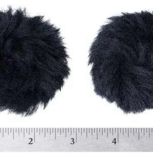 Ear Plugs Sheepskin Pair Black