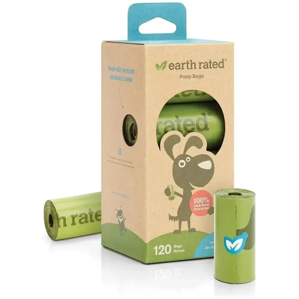 Earth Rated Dog Poop Bags Rolls 120 Count