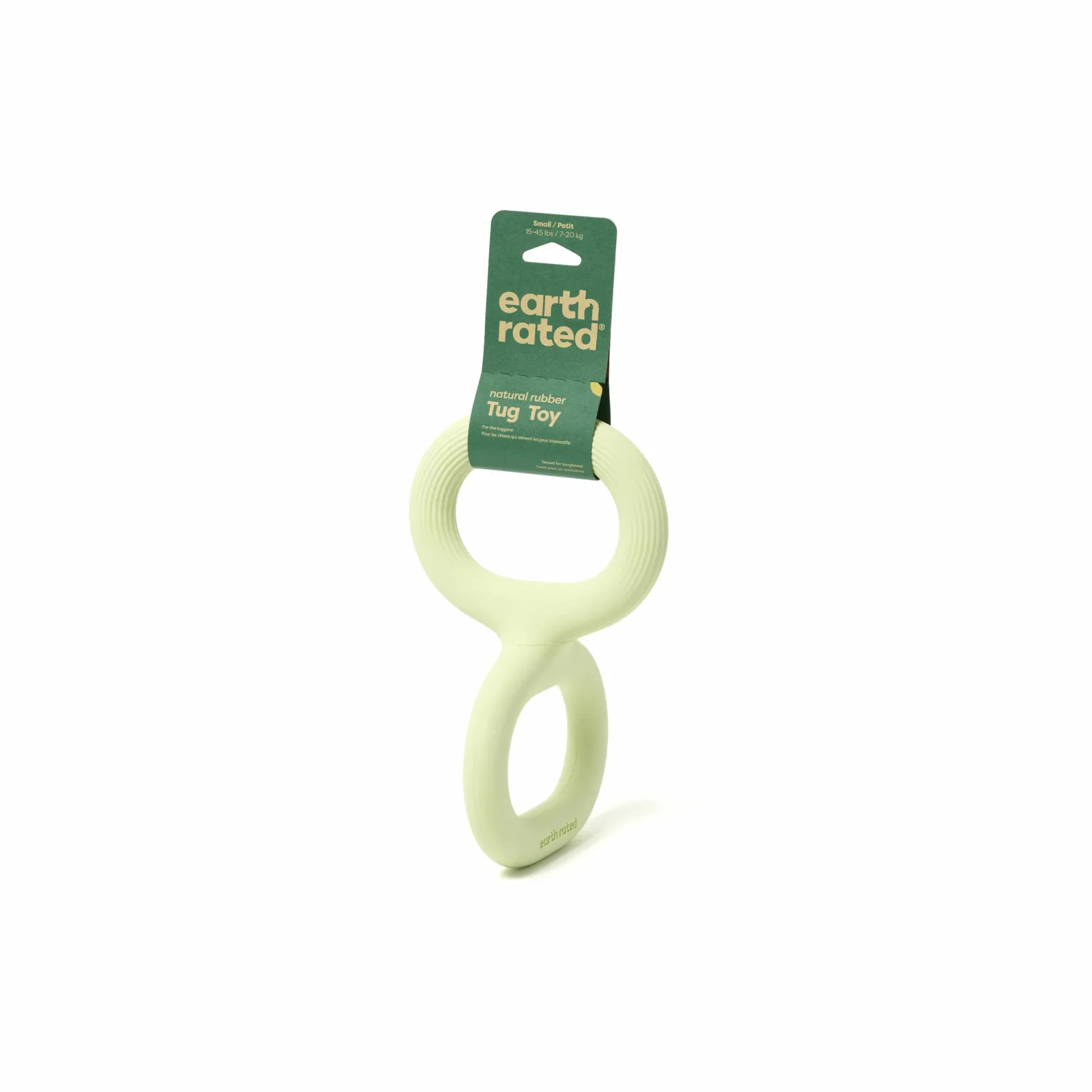 Earth Rated Rubber Tug Dog Toy - Image 2