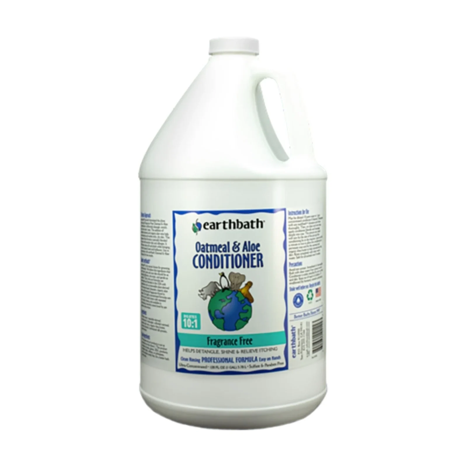 Earthbath Oatmeal & Aloe Pet Conditioner Fragrance Free 1gal