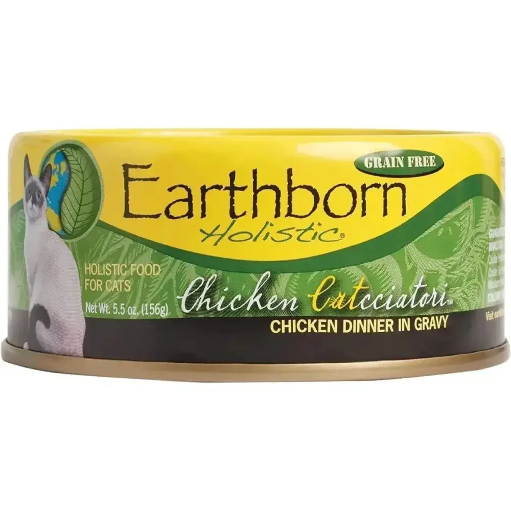 Earthborn Holistic Grain Free Chicken Catcciatori Wet Cat Food