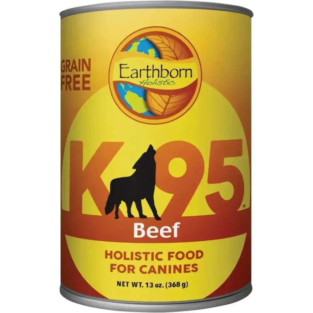 Earthborn Holistic Grain Free K95 Meat Protein Wet Dog Food 12ea/13 oz
