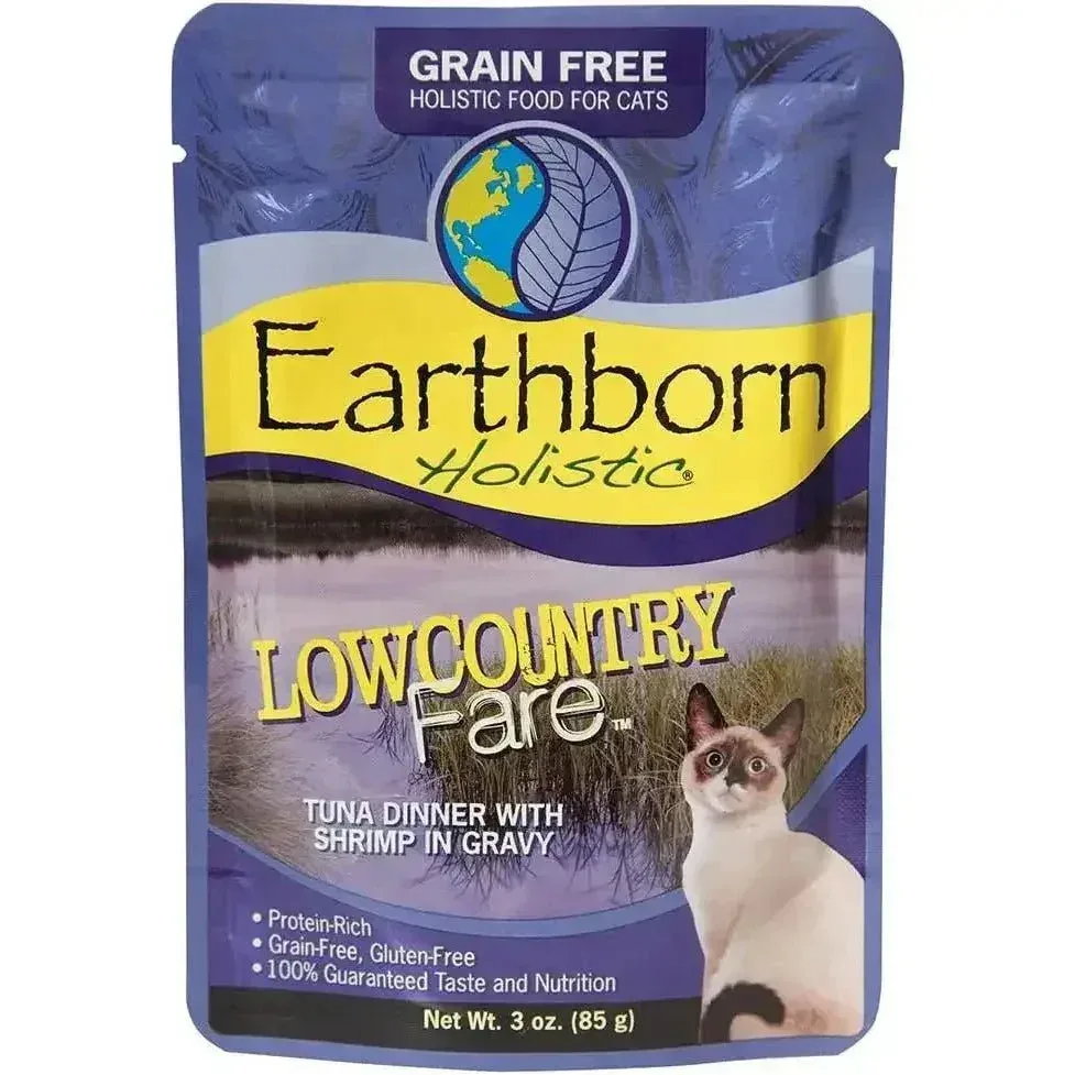 Earthborn Holistic Grain Free Lowcountry Fare Wet Cat Food 24ea/3 oz