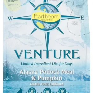 Earthborn Holistic Venture L.I.D. Grain Free Dry Dog Food Pollock & Pumpkin 1ea/4 lb