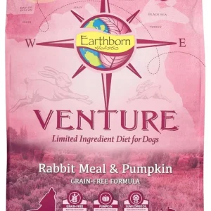 Earthborn Holistic Venture L.I.D. Grain Free Dry Dog Food Rabbit & Pumpkin 1ea/12.5 lb