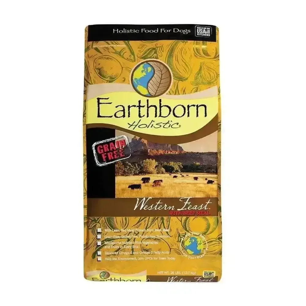 Earthborn Holistic® Western Feast™ with Beef Meal 28 Lbs