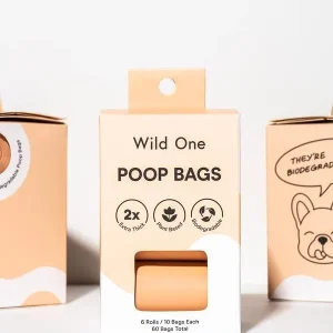 Eco-Friendly Dog Poop Bags in Tan