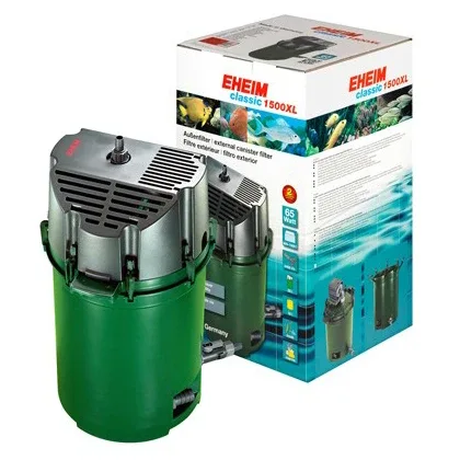 Eheim Classic Canister Filter 1500 XL With Double Taps