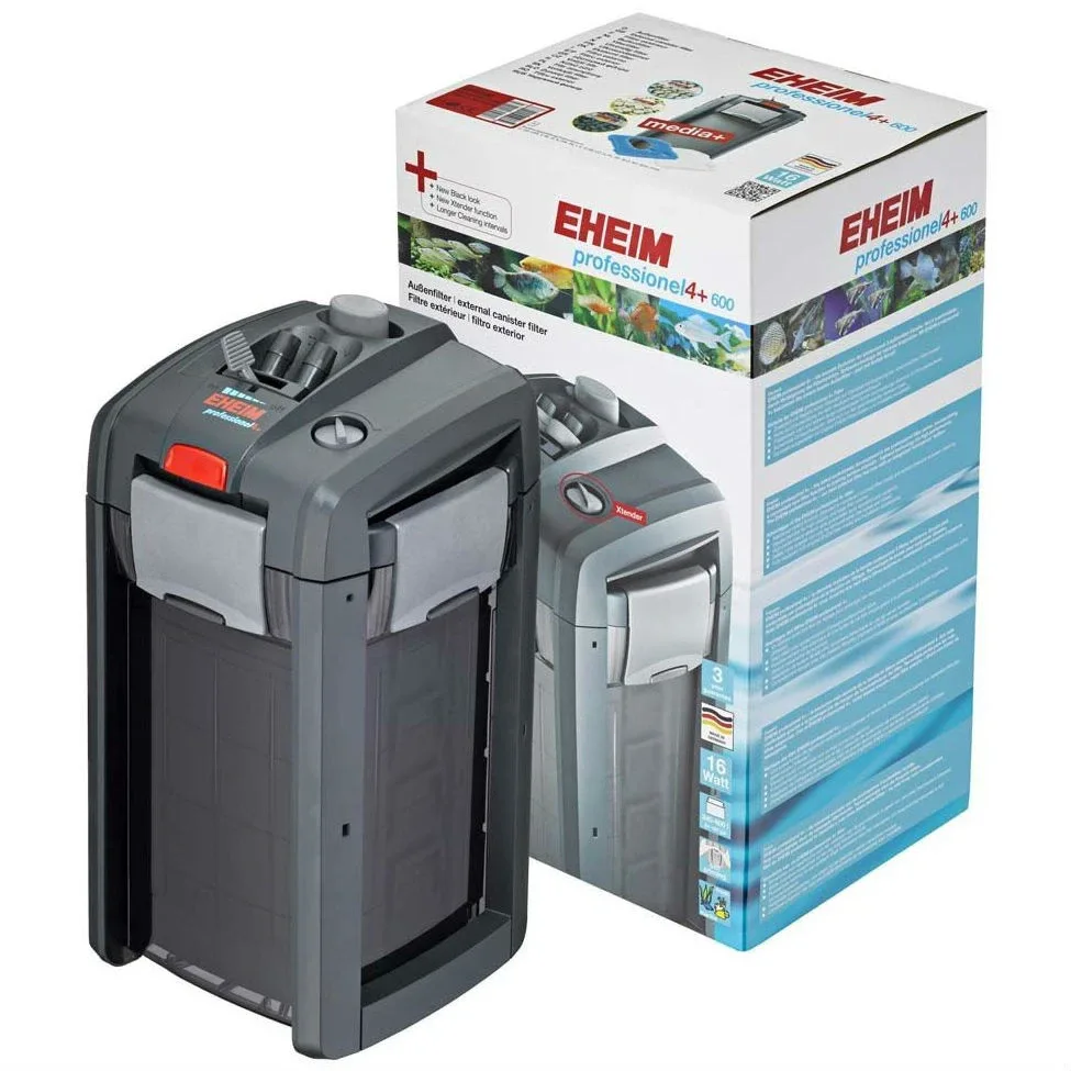 Eheim Pro 4+ 600 Canister Filter with Media