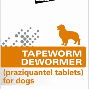 Elanco Tapeworm Dewormer Dogs 7 Weeks+ 5ct