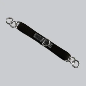 Elastic Curb Strap 3/4" Black