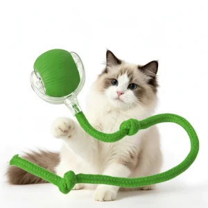 Electric Dog Cat Ball Toy,Indoor Large And Small Cat Dog Interactive Intelligent Rolling Pet Ball