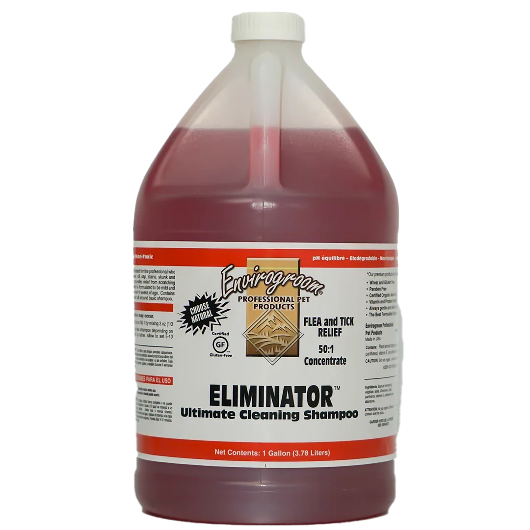Eliminator Flea & Tick Shampoo 1 Gallon by Envirogroom