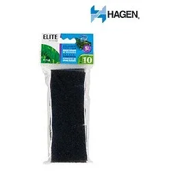 Elite Hush 10 Foam Cartridge (5/Pack) by Hagen