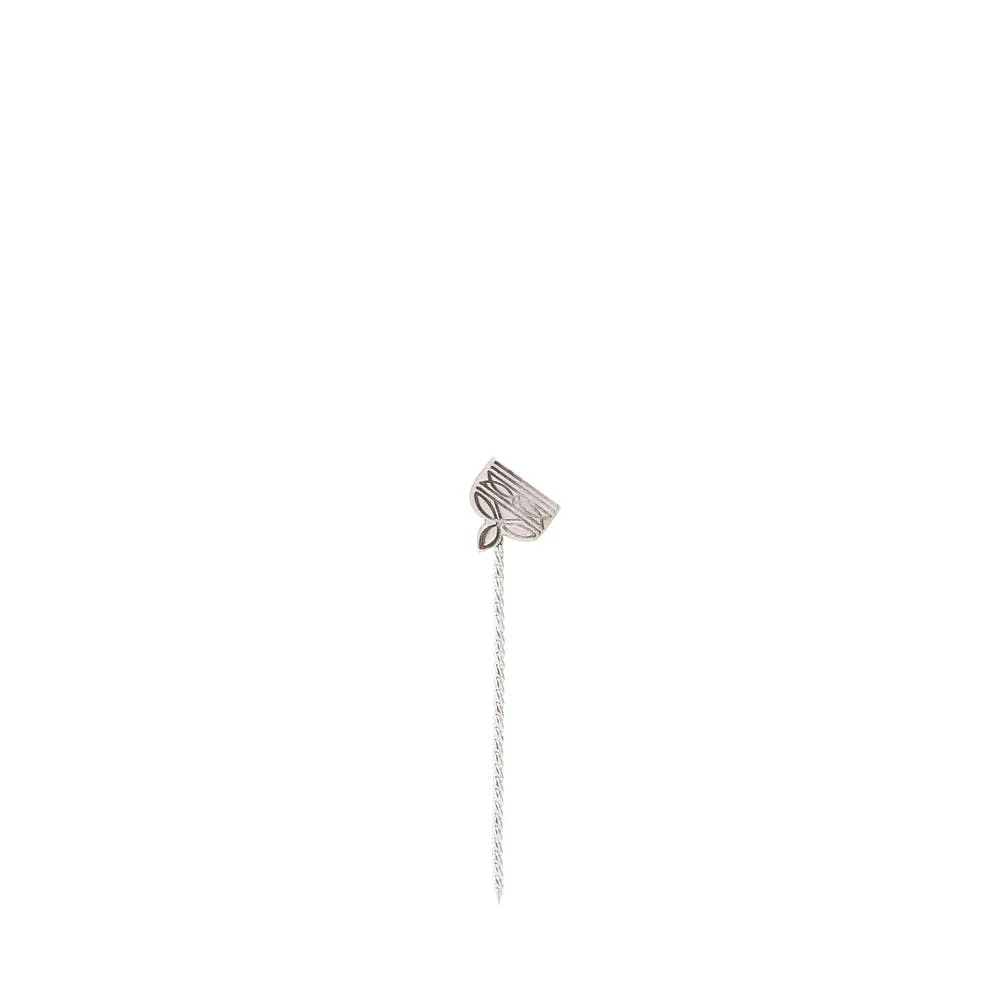 Eliz Jeffery Silversmith Silver Boot Stitch Hat Toothpick