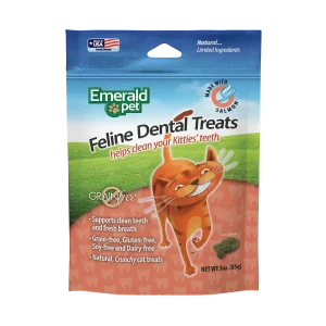 Emerald Pet Feline Dental Cat Treats Salmon 1ea/3 oz
