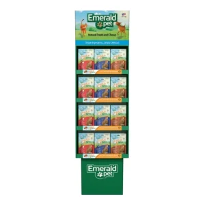 Emerald Pet Pumpkin Harvest Chewy Dog Treats Display Assorted 48 Pc