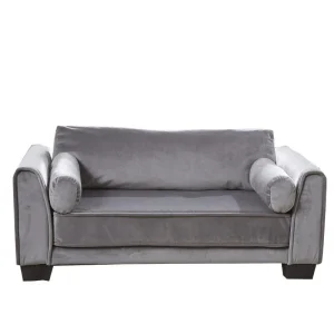 Enchanted Home Pet Jordan Dark Grey Pet Sofa