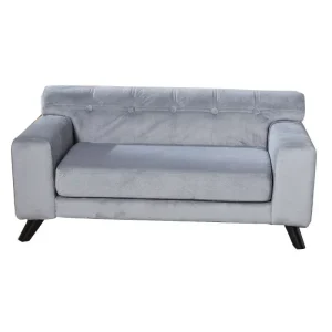 Enchanted Home Pet Mason Grey Pet Sofa