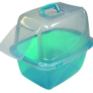 Enclosed Translucent Cat Pan LG