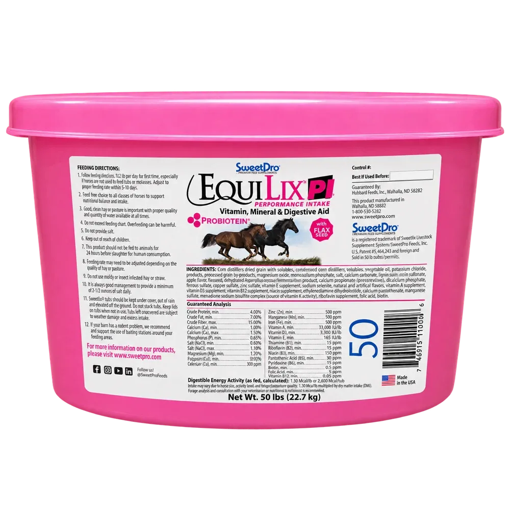 Equilix Performance Garlic 50lb Tub