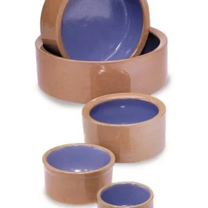 Ethical Stoneware Crock Dog Dish 5in