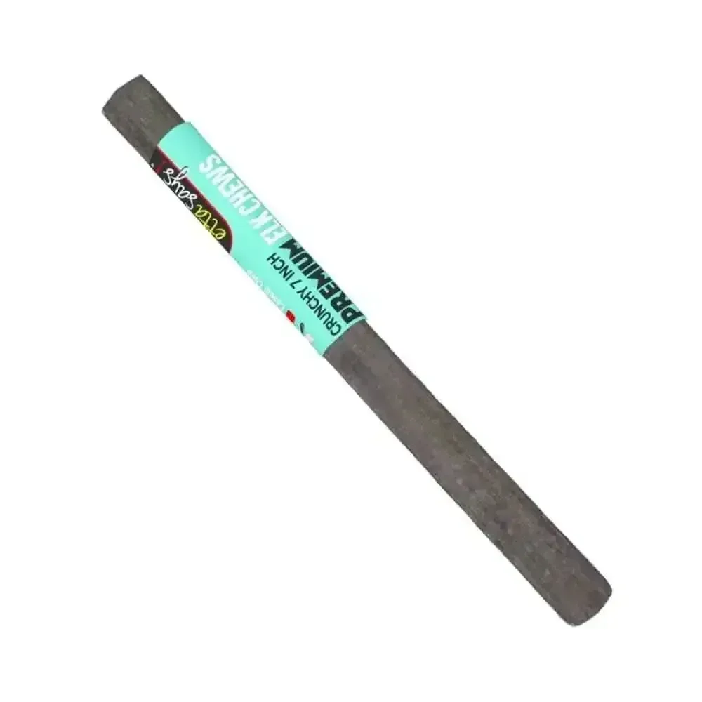 Etta Says! Crunchy Elk Chew Dog Treat 20ea/7 in, 20 ct