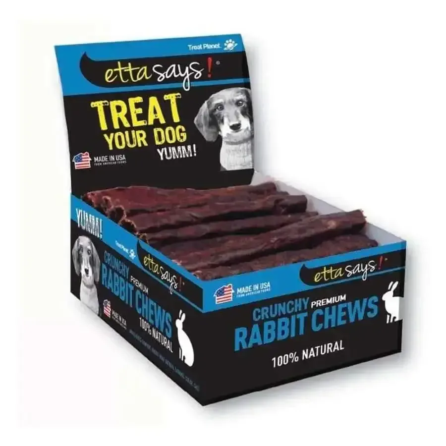 Etta Says! Premium Crunchy Rabbit Dog Treat