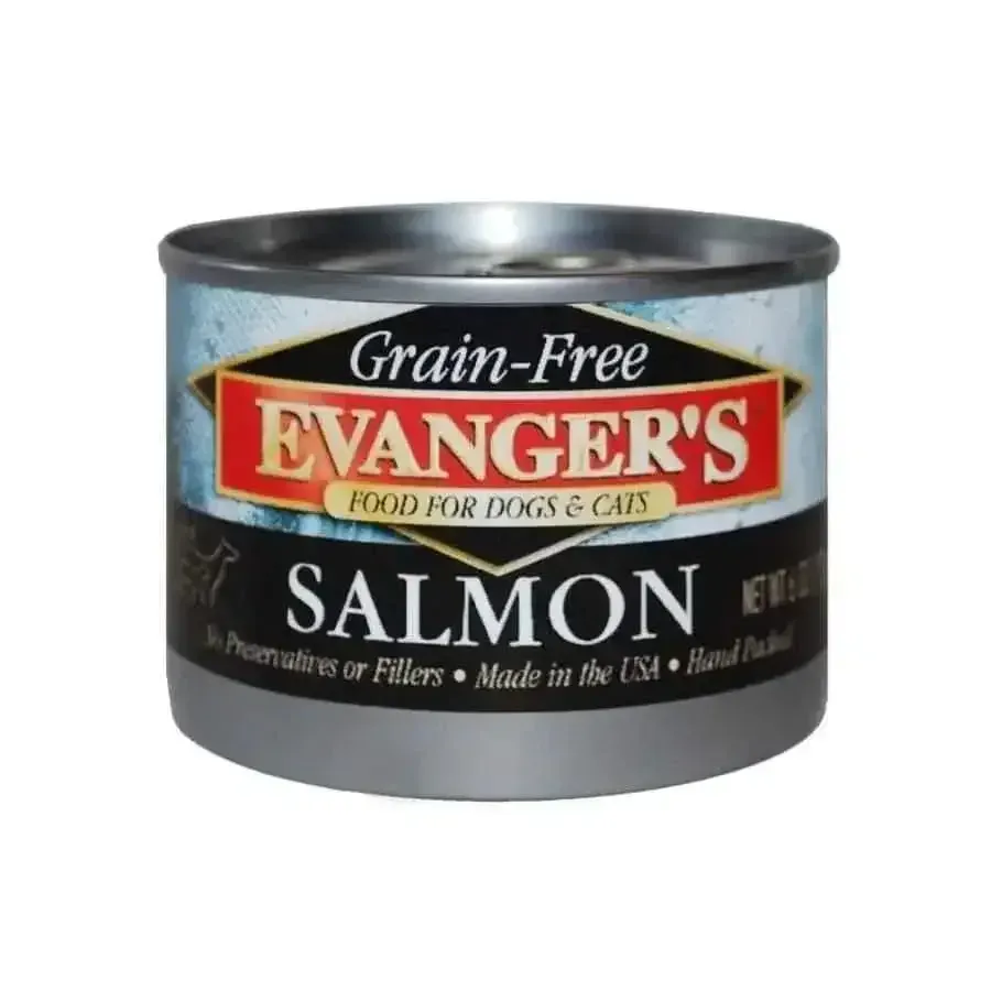 Evanger's Grain-Free Wild Salmon Canned Dog & Cat Food case of 24