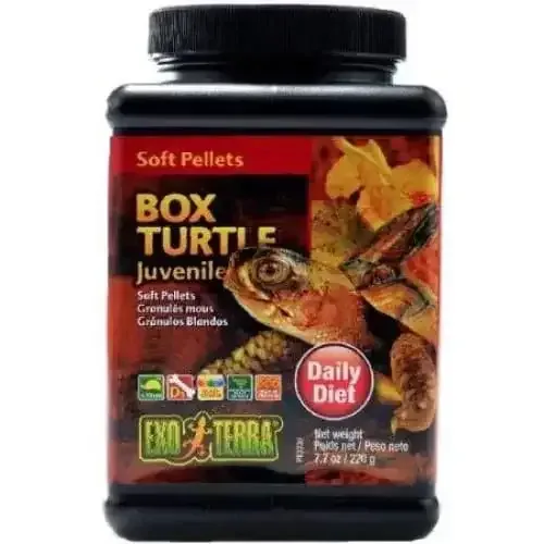 Exo Terra Soft Pellets Juvenile Box Turtle Food
