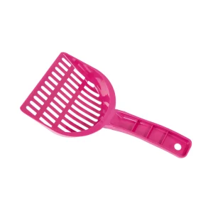 ExquisiCat® Basic Sifting Litter Scoop W/ Easy to Grip Handle, Compatible W/ Most Litter, Hot Pink