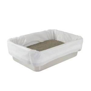 ExquisiCat® Drawstring Cat Litter Box Liners, Large-Jumbo