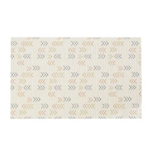 ExquisiCat® Multi-Arrow Design Foam Large Cat Litter Mat, 25" x 31"