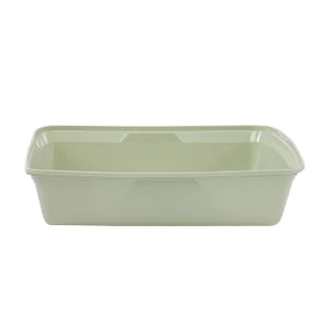 ExquisiCat® Open Top Cat Litter Box, Sage