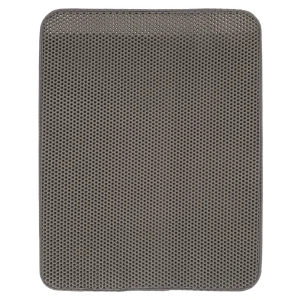 ExquisiCat® Pocketed 2-Layer Cat Litter Trapping Mat, Gray, 24" x 30"