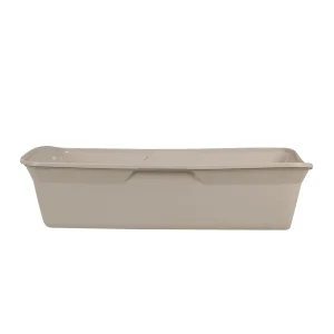 ExquisiCat® X-Large Cat Litter Box, Open Top, Beige